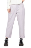 Volcom Frochickie Crop Trousers In Lavender