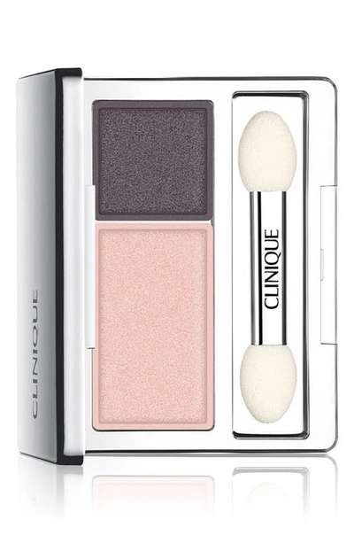 Clinique All About Shadow Eyeshadow Duo In Uptown Downtown