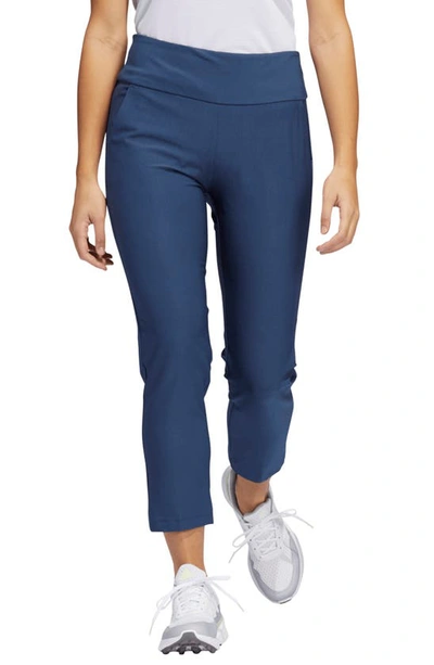 Adidas Golf Ankle Golf Pants In Crew Navy