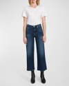 7 FOR ALL MANKIND JO HIGH RISE CROPPED WIDE-LEG JEANS