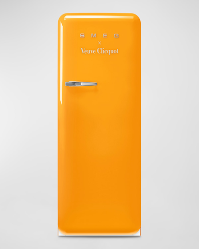 Smeg X Veuve Clicquot Fab28 Retro-style Refrigerator