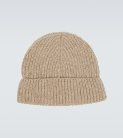 Our Legacy Ribbed-knit Beanie In 中性色