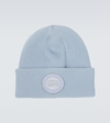 Canada Goose Beanie Arctic Disc Toque Aus Wolle In Dawn Blue