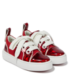 CHRISTIAN LOUBOUTIN TOY TOY METALLIC trainers