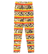 Mini Rodini Printed Cotton Leggings In Multi