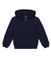 Polo Ralph Lauren Kids' Cotton Jersey Zipped Hoodie In Cruise Navy