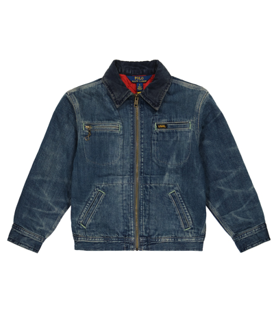 Polo Ralph Lauren Kids' 牛仔夹克 In Wydale Wash