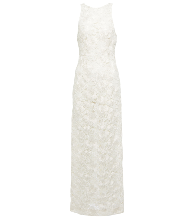 Danielle Frankel Bridal Celia Lace Gown In Off-white