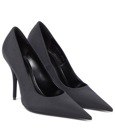 Balenciaga 80mm Knife Pointed-toe Stiletto Pumps In Black