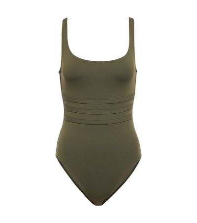 Eres Asia Scoop-neck Swimsuit In Green