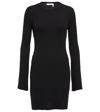 CHLOÉ CHLOÉ RIBBED-KNIT WOOL AND CASHMERE DRESS