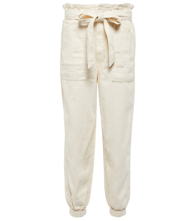 Polo Ralph Lauren Linen And Cotton Jeans In Multi