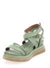 As98 Labo Platform Sandal In Green
