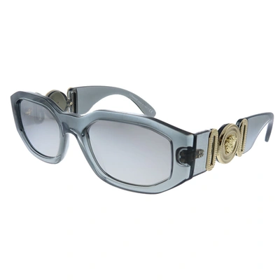 Versace Ve 4361 311/6g Unisex Square Sunglasses In Grey