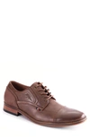 Tommy Hilfiger Cap Toe Derby In Medium Natural 101