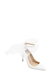 Charles David Rogue Bow Pump In White