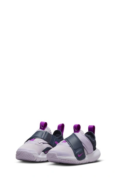 Nike Kids' Flex Advance Flyease Sneaker In Violet/ Purple/ Blue/ White