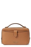 Kate Spade Hudson Pebble Leather Double Zip Crossbody In Bungalows