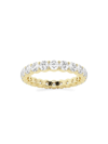 Saks Fifth Avenue Women's Build Your Own Collection 14k Yellow Gold & Lab Grown Round Diamond Eternity Band In 2 Tcw Yellow Gold
