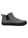 Hybrid Green Label Men's Echo Slip On Merino Wool Sneakers In Grey