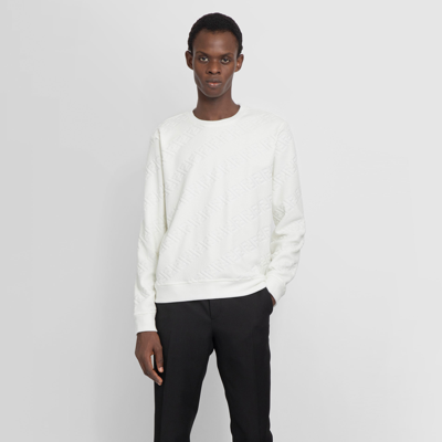 Fendi Sweatshirts In White