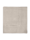 Sferra Festival Round Linen Tablecloth In Oyster