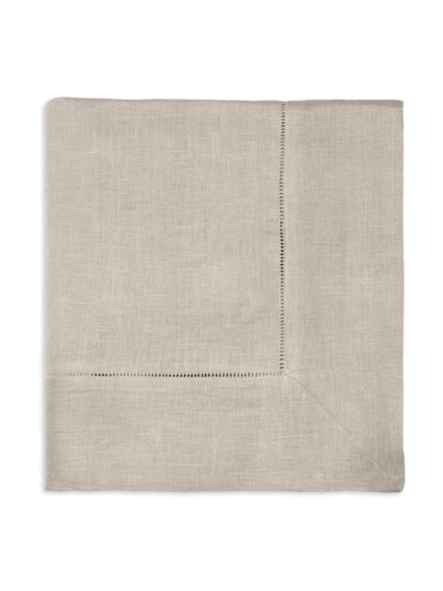 Sferra Festival Round Linen Tablecloth In Natural