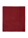 Sferra Festival Round Linen Tablecloth In Cinnabar