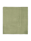 Sferra Festival Round Linen Tablecloth In Sage