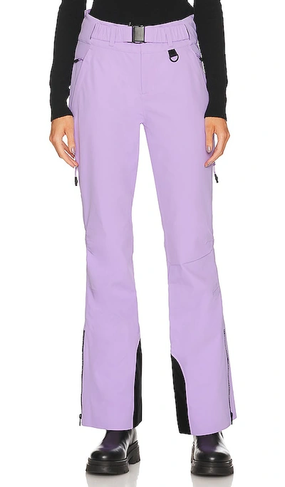 Holden Belted Alpine Trousers In Purple
