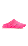Balenciaga Speed Knit Sneaker Mules In Pink