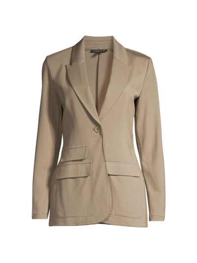 Capsule 121 Women's Hailey Triple Pocket Stretch Jacket In Taupe