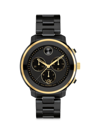 MOVADO WOMEN'S BOLD VERSO GOLDTONE STAINLESS STEEL & CERAMIC WATCH