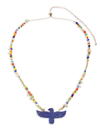 ROOM SERVICE WOMEN'S PHOENIX PHENIX PERLE 24K GOLD-PLATED & NATURAL STONE NECKLACE