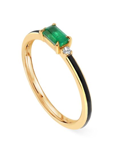 State Property Women's Parameswara Enchantress 18k Yellow Gold & Multi-gemstone Ring In Green