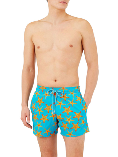 VILEBREQUIN MEN'S STARFISH DANCE SWIM SHORTS