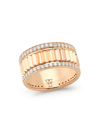 Walters Faith Women's Clive 18k Rose Gold & Diamond Fluted Band Ring In Pink