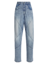 Isabel Marant Étoile Women's Corsy Boyfriend Mid-rise Jeans In Light Blue