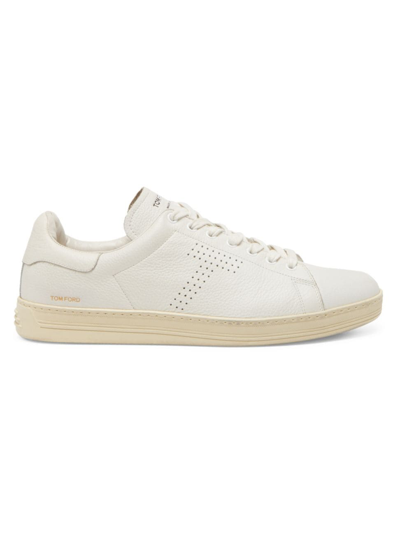 Tom Ford Men's White Low-top Sneakers For Fw23
