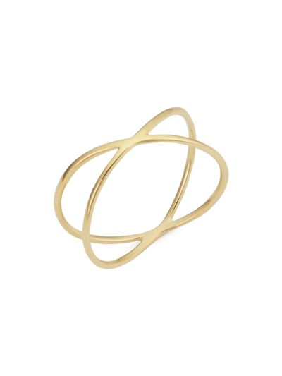 Oradina Women's 14k Yellow Solid Gold West Side Ring In Yellow Gold