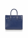 Saint Laurent Women's Nano Sac De Jour Leather Satchel In Medium Blue