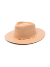 Van Palma Ezra Wide Brim Hat In Sand