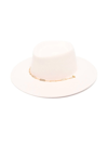 Van Palma Ulysse Hat W Chain In Off White