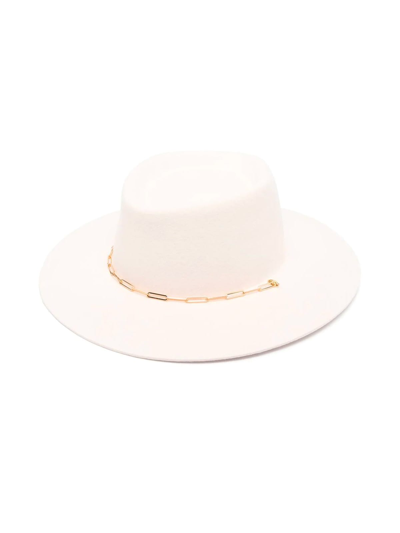 Van Palma Ulysse Hat W Chain In Off White