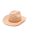 Van Palma Ezra Wide Brim Hat In Sand