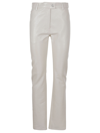 COURRÈGES VINYL ADJUSTED STRAIGHT trousers
