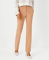 Ann Taylor The Petite Straight Pant - Curvy Fit In Dominican Sand