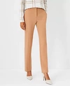 Ann Taylor The Tall Straight Pant In Dominican Sand