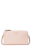 Kate Spade Knott Small Leather Crossbody Bag In Mochi Pink