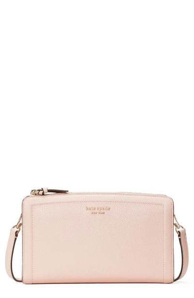 Kate Spade Knott Small Leather Crossbody Bag In Mochi Pink